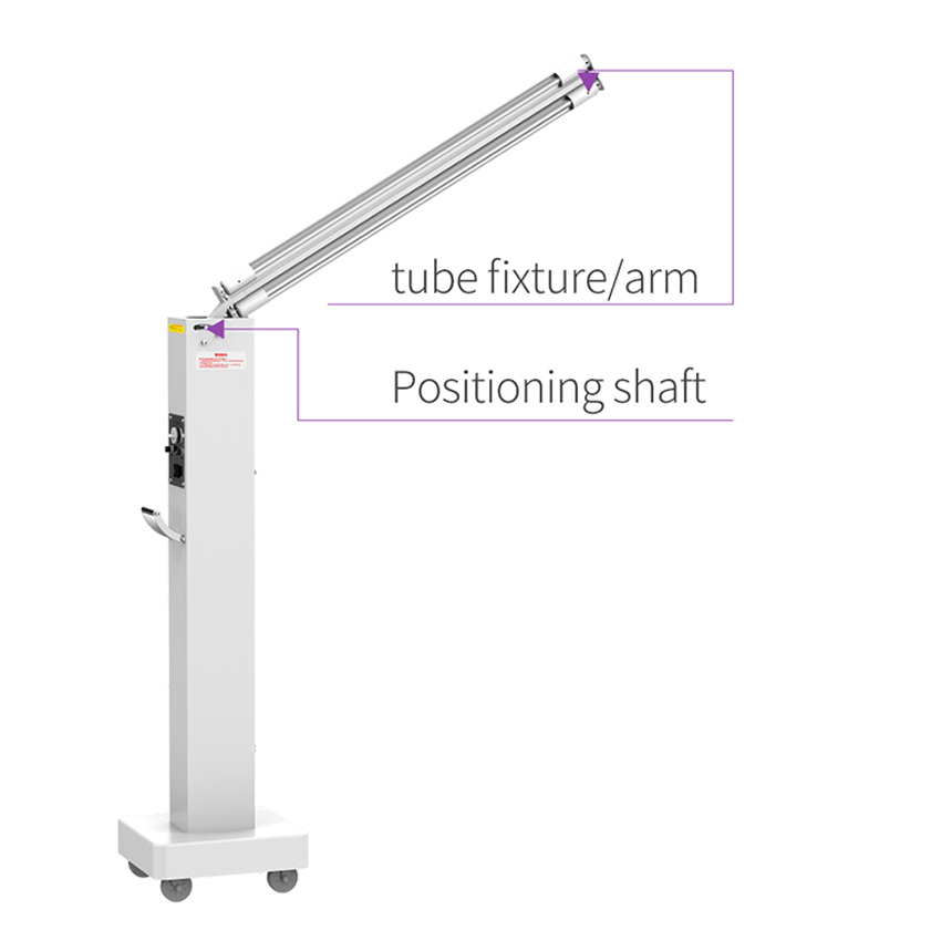 Lampu Sterilisasi Udara Sterilizer Trolley UV Disinfeksi System