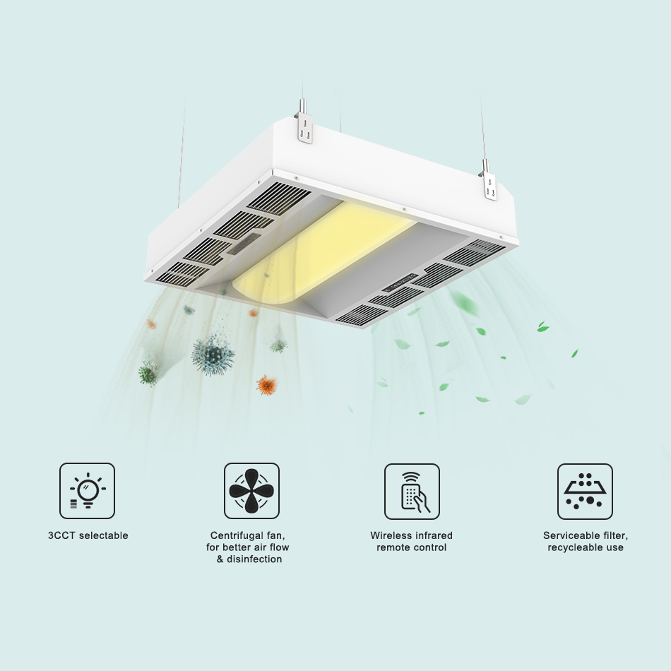 Lampu Panel UV Pembersih Sinar UVC